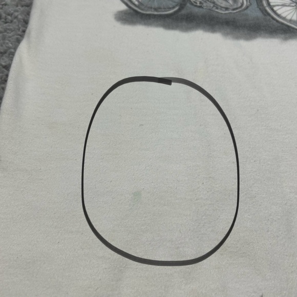 Harley Davidson Shirt Mens Large 100 Years of Harley Bicycle Motorcycle Y2K - Picture 9 of 11